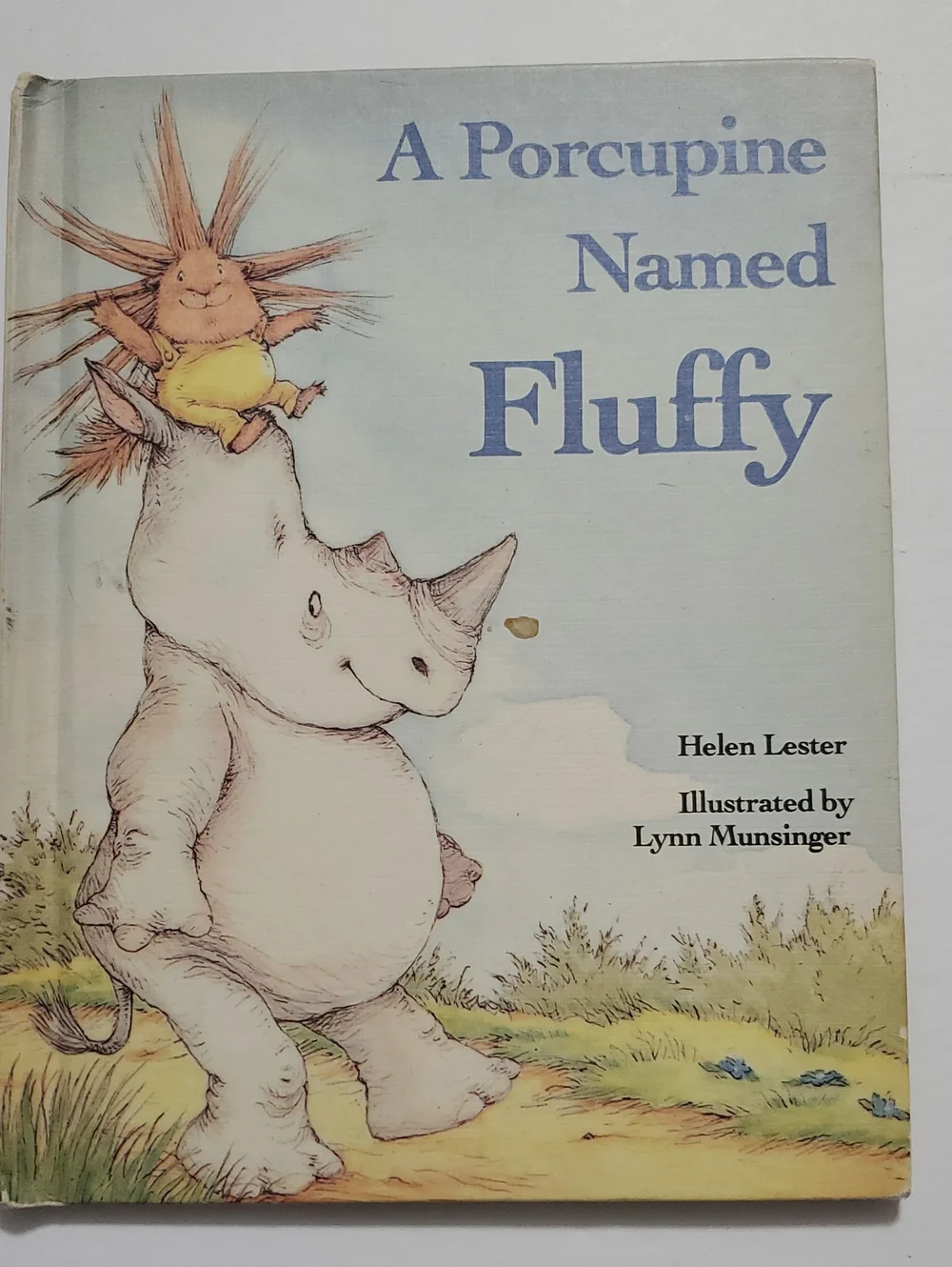 A Porcupine Named Fluffy Vintage 1986 — Illustrated Children’s Book